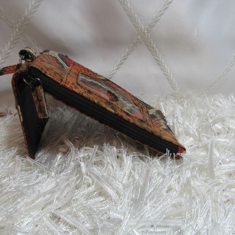 Kate Landry Python Print Wristlet - image 5